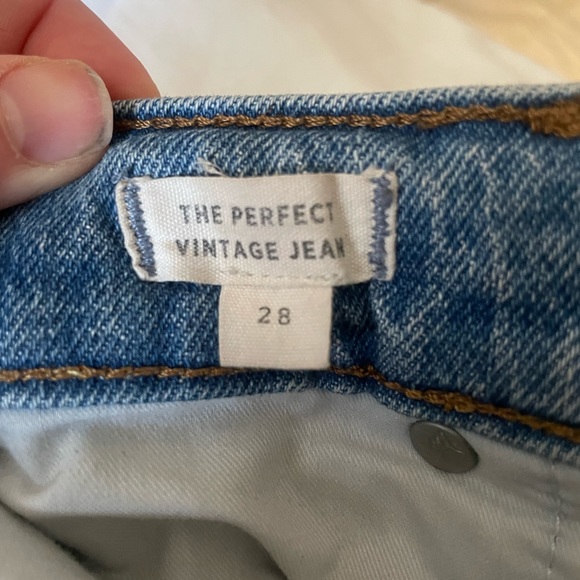 Madewell The Perfect Vintage Jean in Rosabelle Wash: Comfort Stretch Edition - Picture 8 of 12